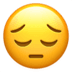 Preloading pensive-face emoji